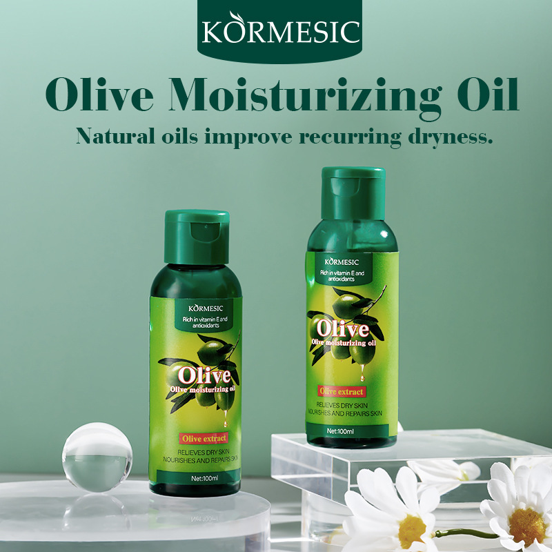  100ml Olive Moisturizing Face Oil Reduce Dryness and Promote Skin Tenderness and Smoothness Skin Care Oil 