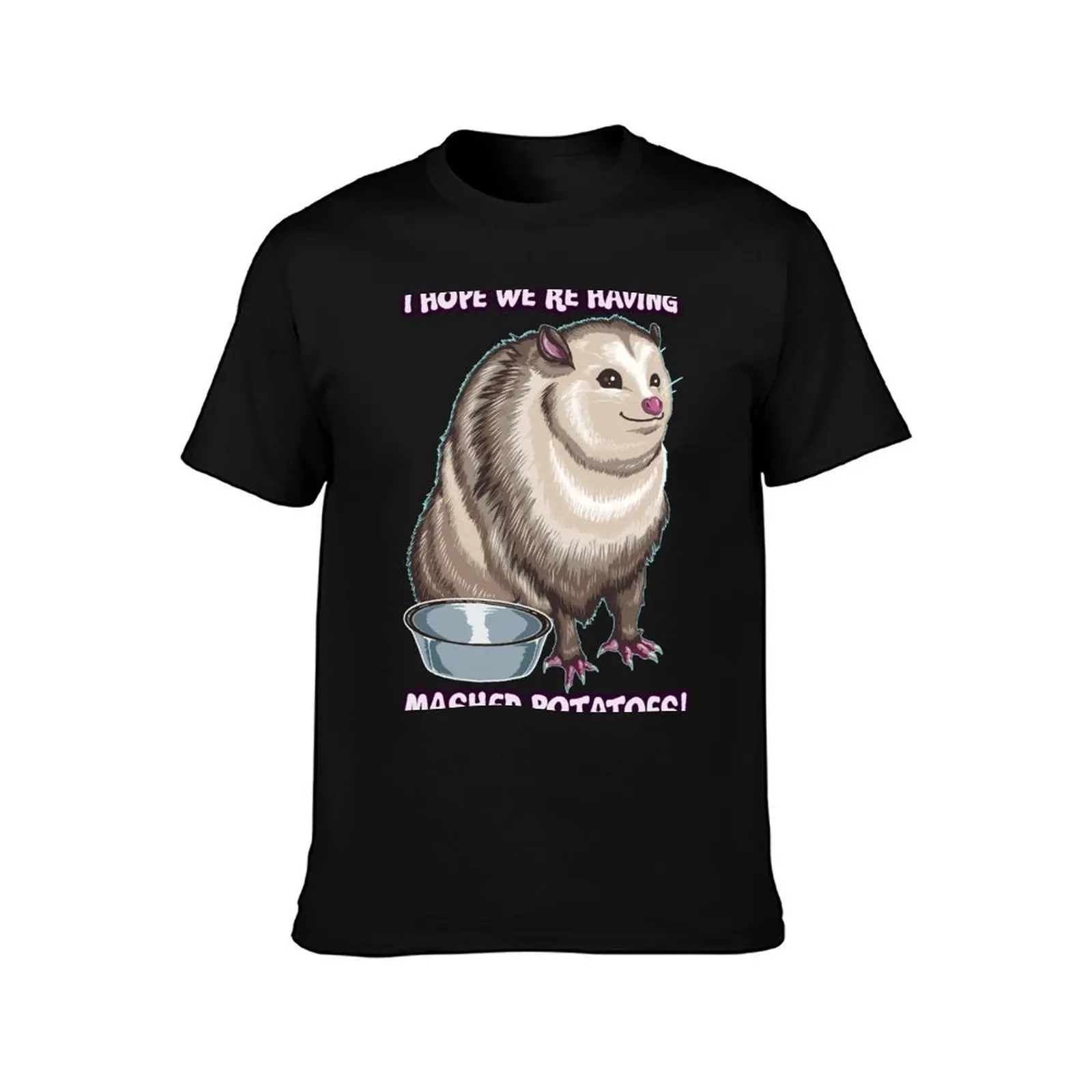 I hope we're having mashed potatoes! Possom T-Shirt Mechanic Work Tee Shirt T-Shirt