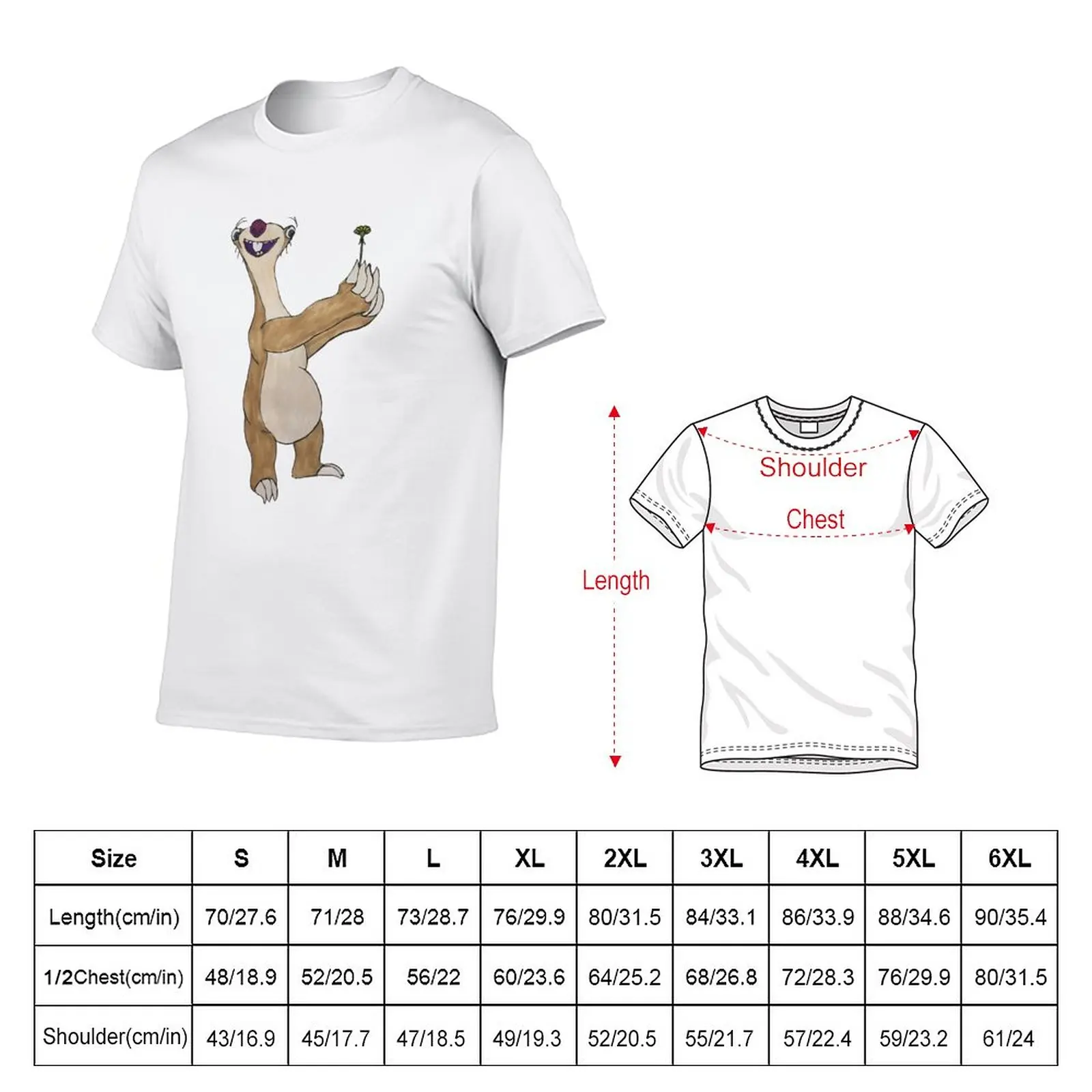 Sid the sloth Leprosy, friendship, sid leniv, sid el perezoso, sid tembellik, sid slinkums, sid le paresseux, lice -aest T-Shirt