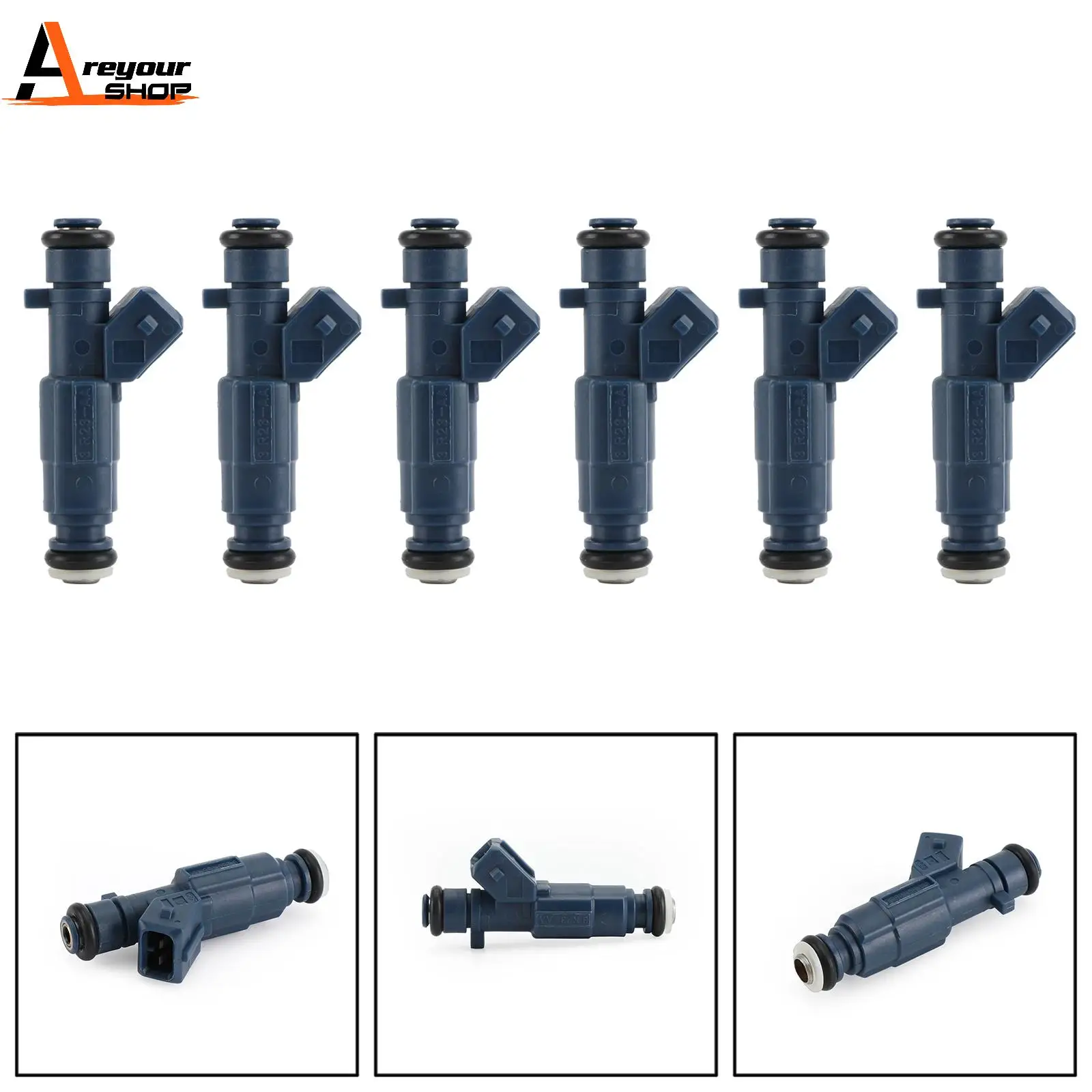 Areyourshop Fuel Injectors Fit for Ford Fairlane Territory 4.0L 0280156123 IW-025 Car Auto Parts