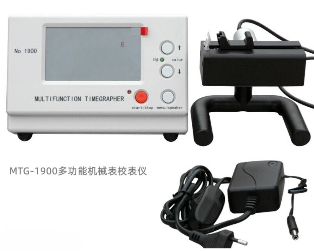Electronic Instrument Multifunctional Mechanical Watch Calibrator MTG-1900 Stringing Machine Chinese and English Models