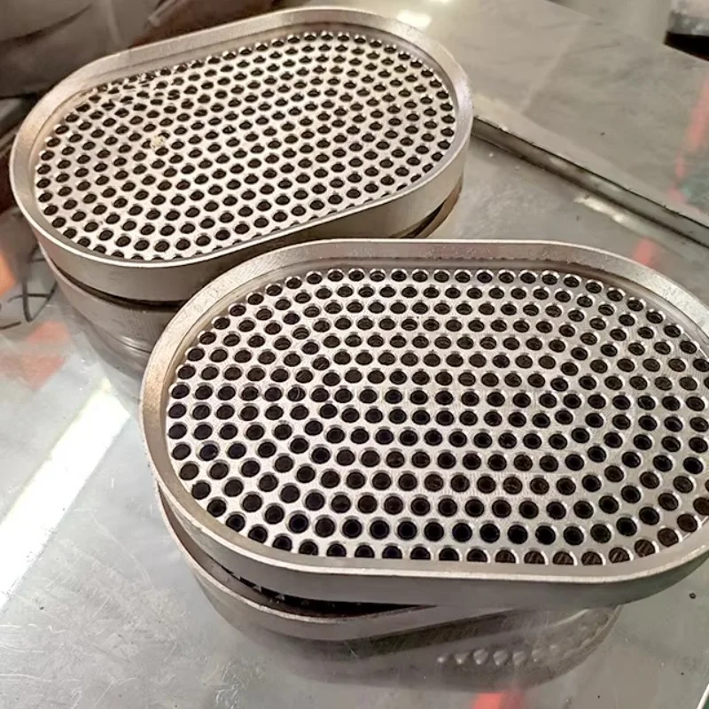 Plastic extruder filter extrusion screen changer mesh crushing plate