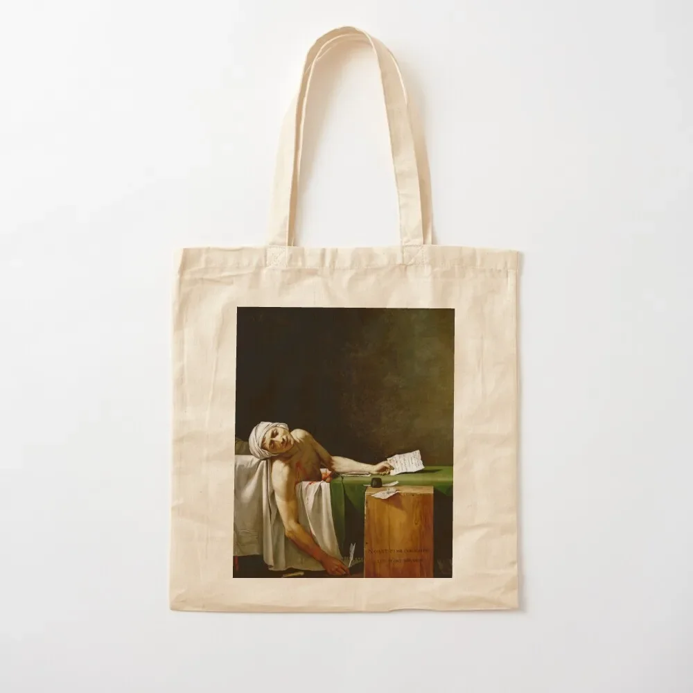 

The Death of Marat Tote Bag shopper bag woman bags woman 2025 Tote Bag