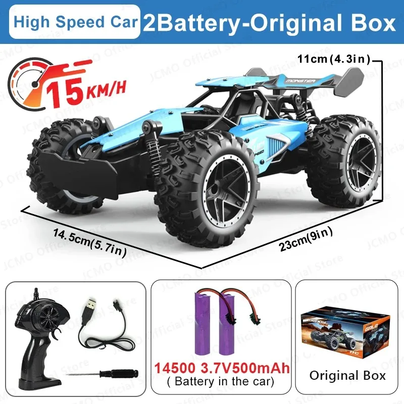 

High Speed Car 1:18 Scale Remote Control Car 2.4G Off Road Entry-level Racing Car RC Toys Vehicle for Children Kids Gifts