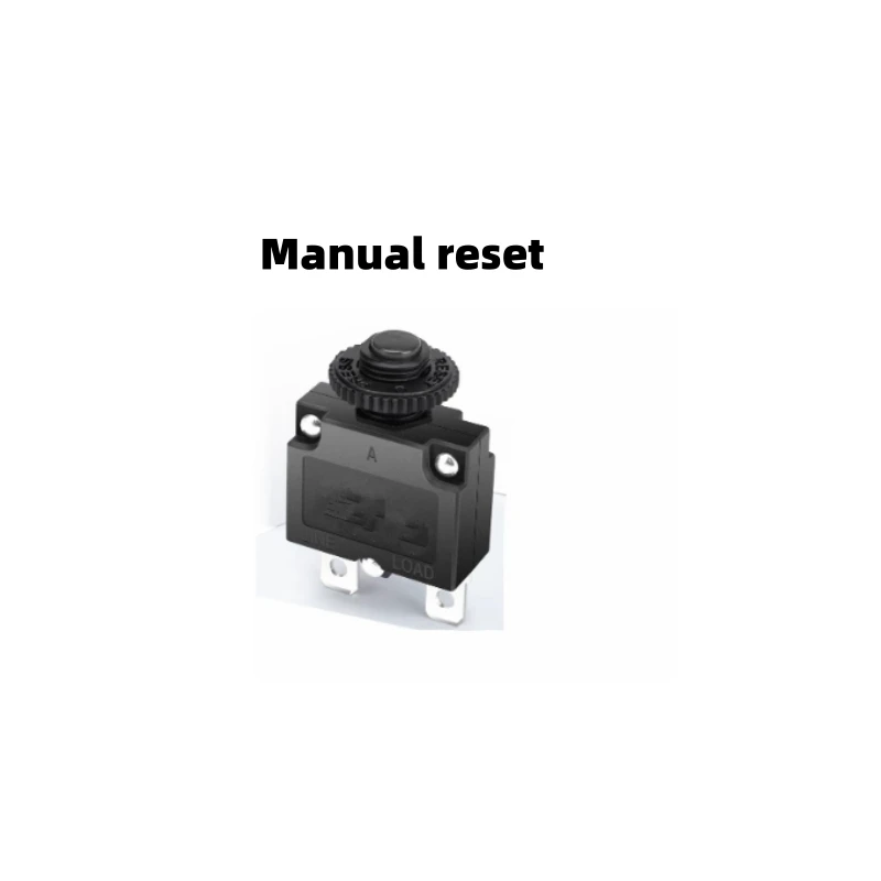 Overload & Overcurrent Protector 3/4/5/6/10/12/20/25/30A Resettable Circuit Breaker for Water Pump, Air Compressor & Car Washer
