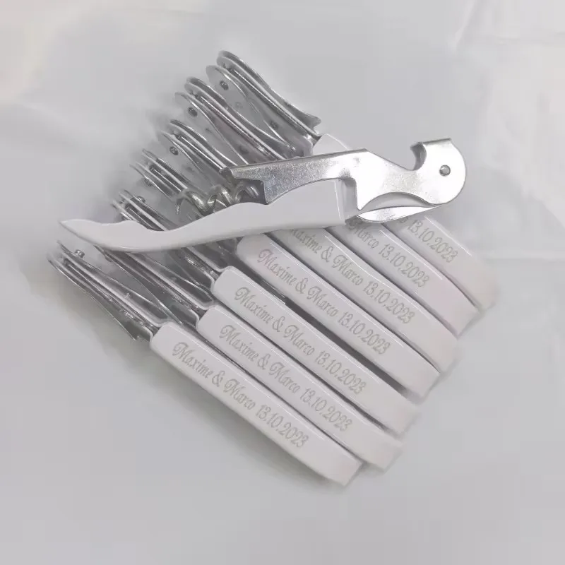 

Personalized Seahorse Wine Bottle Opener, Small Gift for Guests, Wedding Party Gifts, 15\20 \25\30Pcs