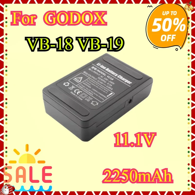 

New High Quality VB-18 VB18 VB-19 VB19 2250mAh Replaceable Battery for GODOX V850 V850 II V860 V860II Flash Speedlite