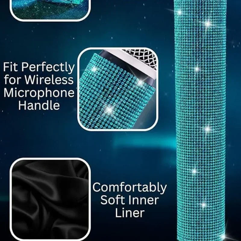 Good Quality Self Adhesive Heat Transfer Rhinestone Sheet handheld microphone accessories rhinestone self adhesive