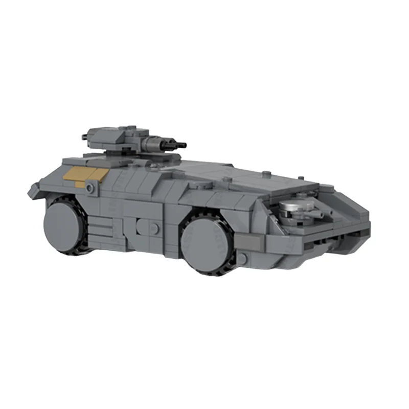 1160-teiliges MOC Aliens Micro Diorama Serie Gepanzertes Modell Bausteine Spielzeug Architektur-Idee Weihnachtsgeschenke Bildungs-Bausteine