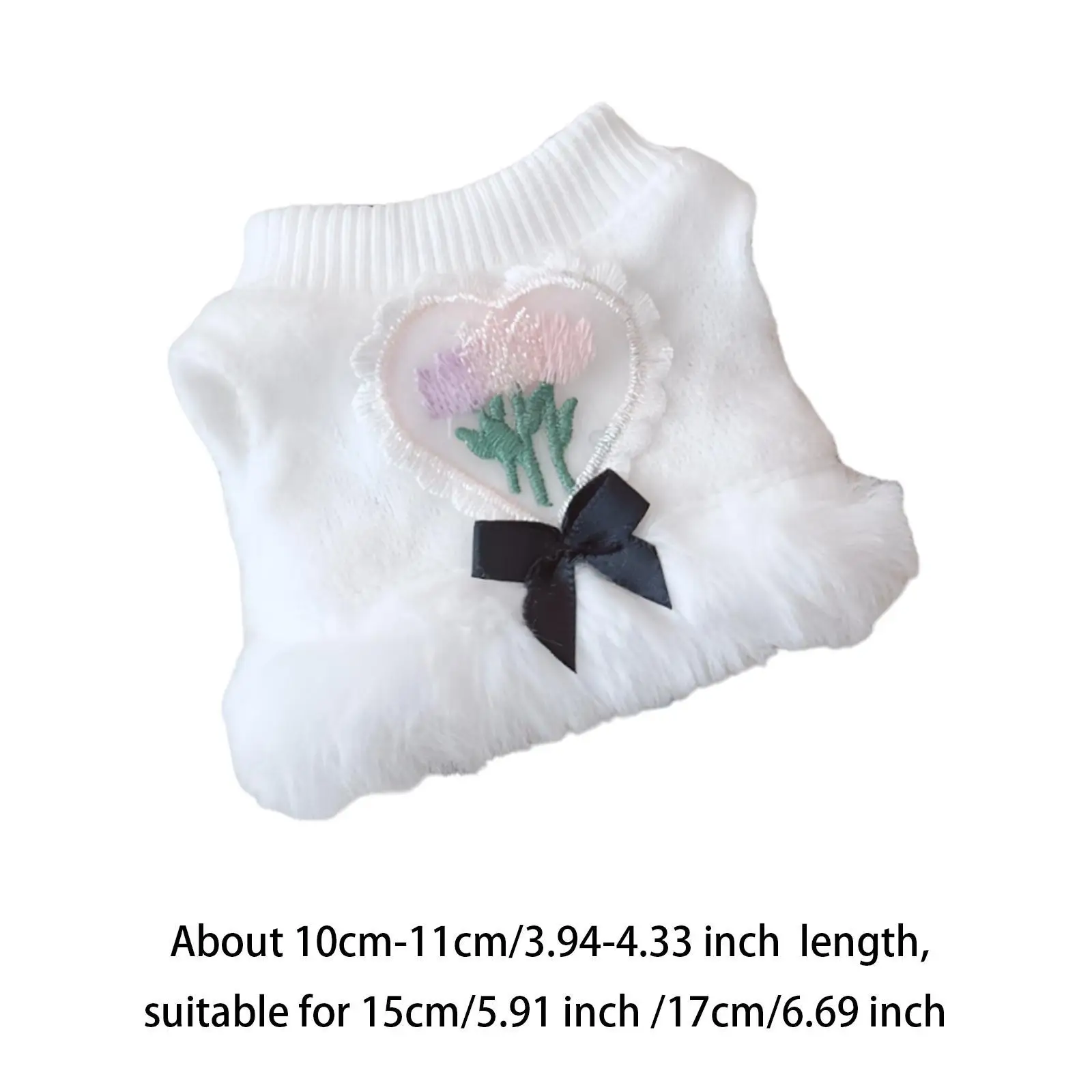 Doll Clothing Set for 6.69'' Plush Toy, Miniature Dress for Photo Opportunities