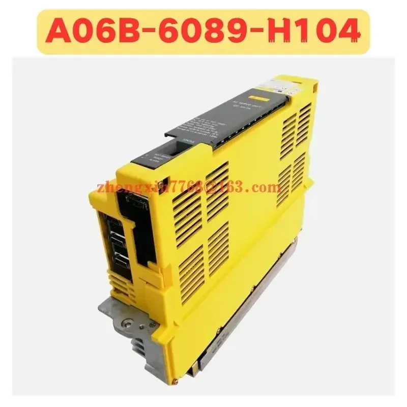 Second-hand Servo Drive A06B-6089-H104 A06B 6089 H104 Normal Function Tested OK