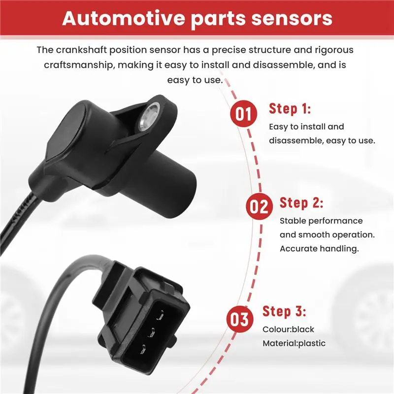 Professional Car Crankshaft Position Sensor For Kia Sportage 2.0L 1995-2002 0K08A-18891 0261210104