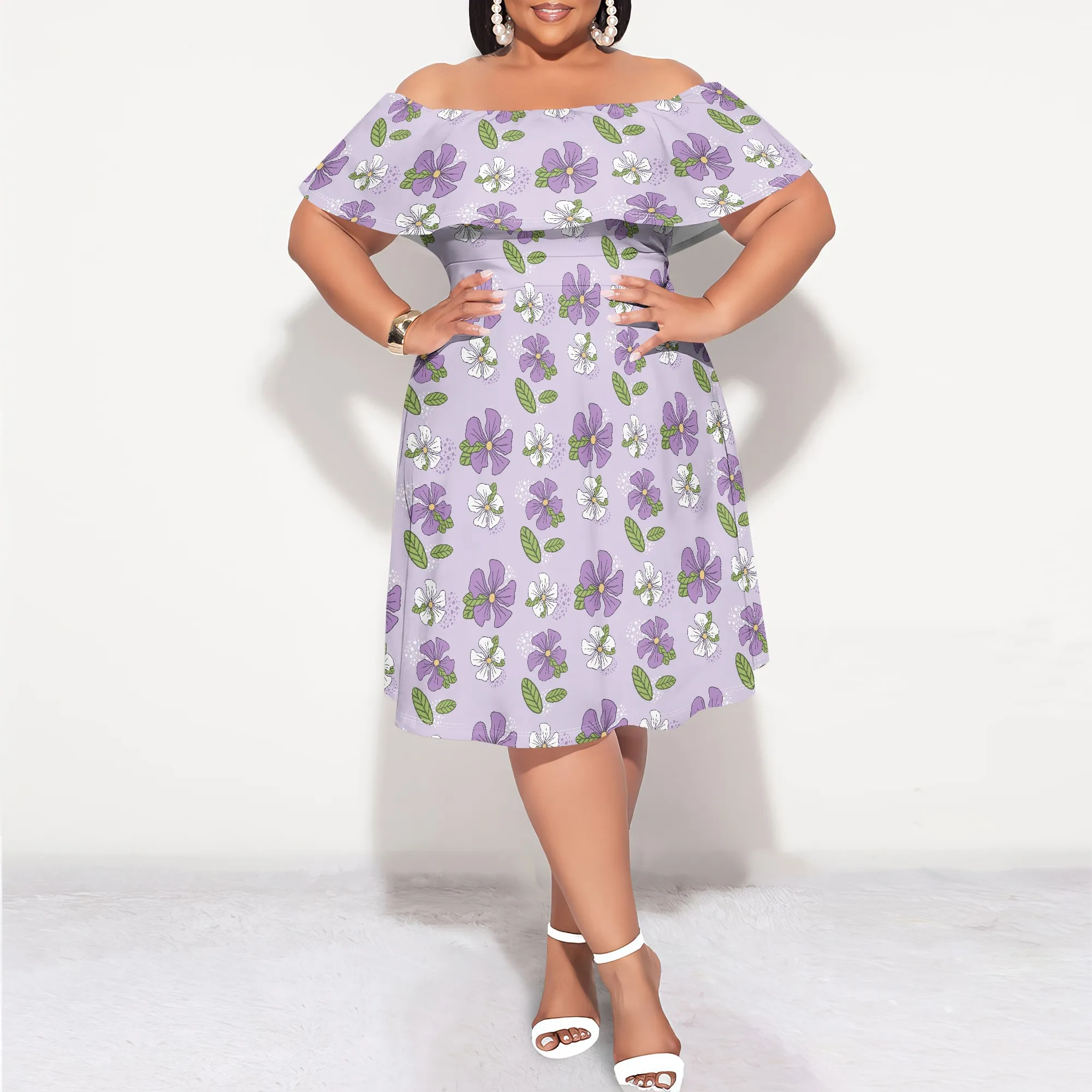 Рисунок 4 - Женское платье миди больших размеров