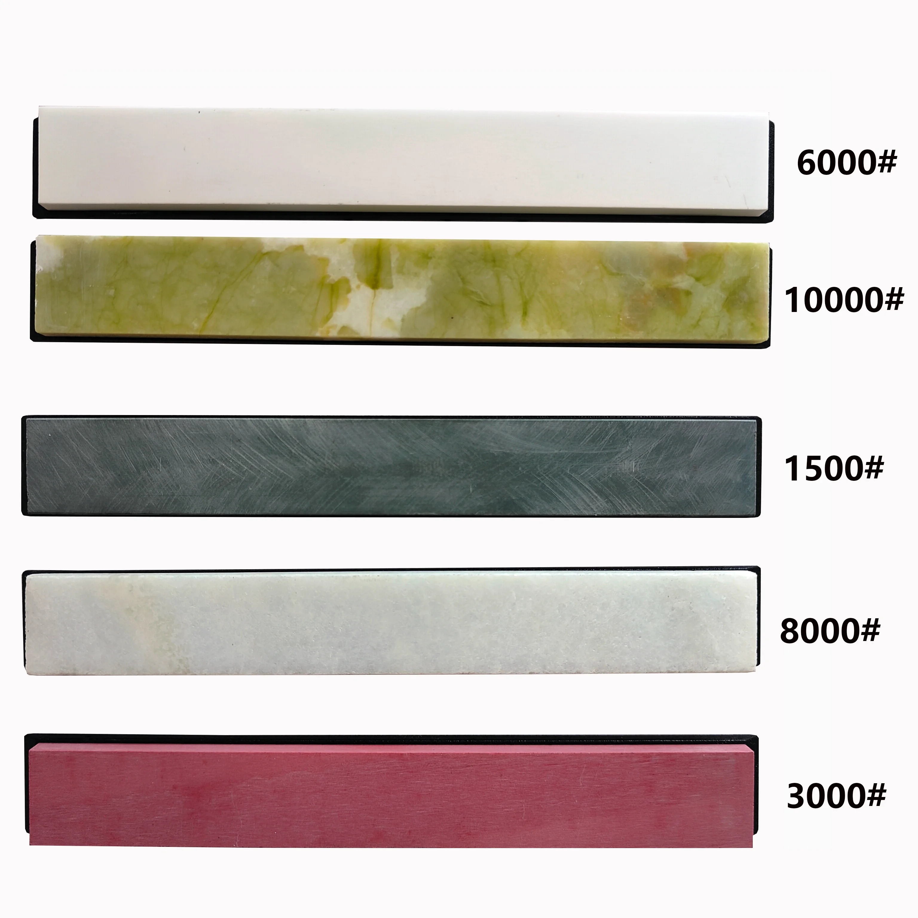 5pcs/set, Sharpening Stone, Premium Material Oil Stone, 1500# 3000# 6000# 8000# 10000# Whetstone For Apex Ruixin Knife Sharpener