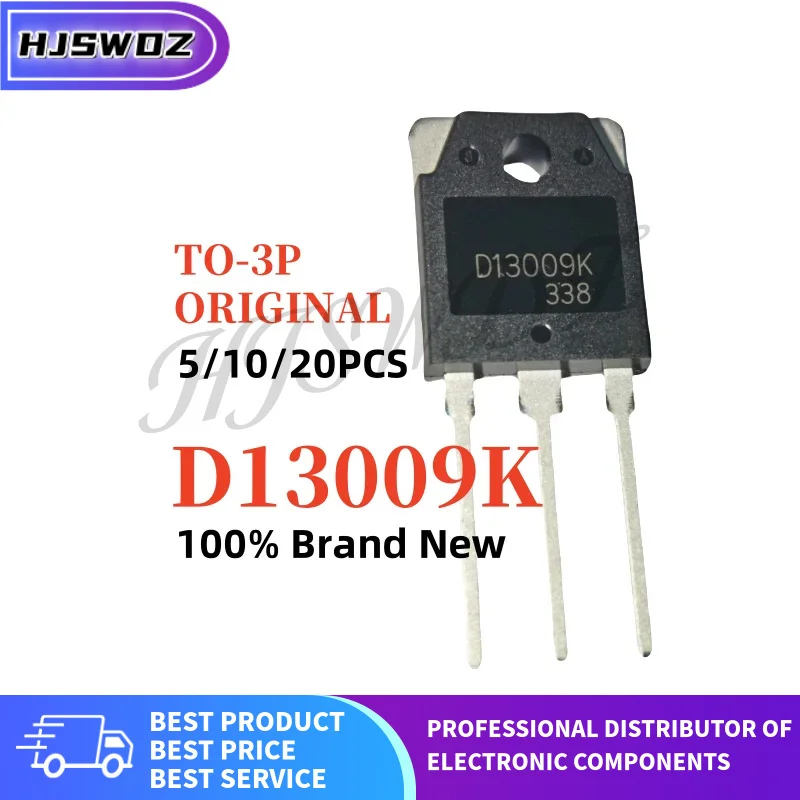 5-20 piezas Original D13009K D 13009K TO-3P transistor de potencia conmutada nuevo en Stock