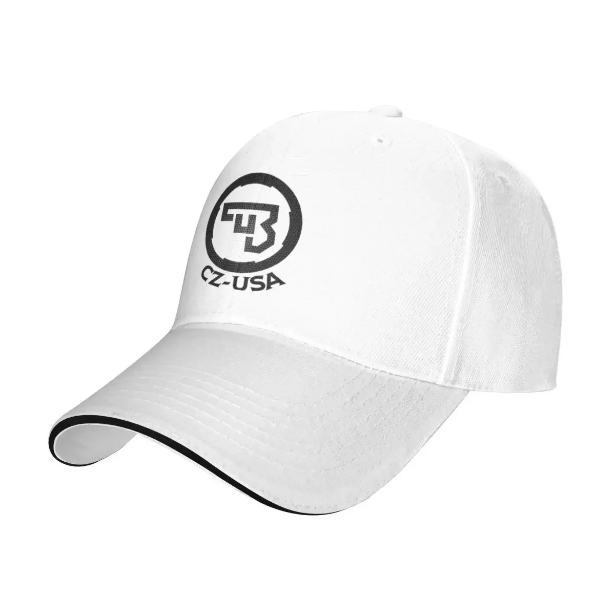 CZ USA Logo Baseball Caps Retro Guns Firearms Sandwich Cap Unisex Adjustable Dad Hat Outdoor