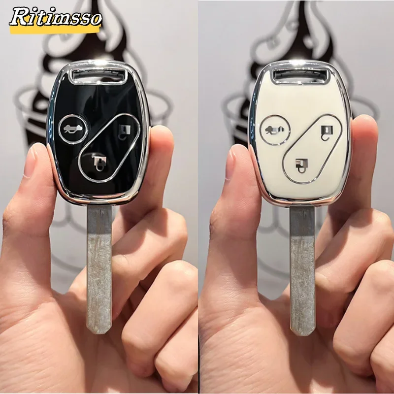 Tpu key case cover  For HONDA Accord CRV Pilot Civic 2003 2007 2008 2009 2010 2011 2012 2013