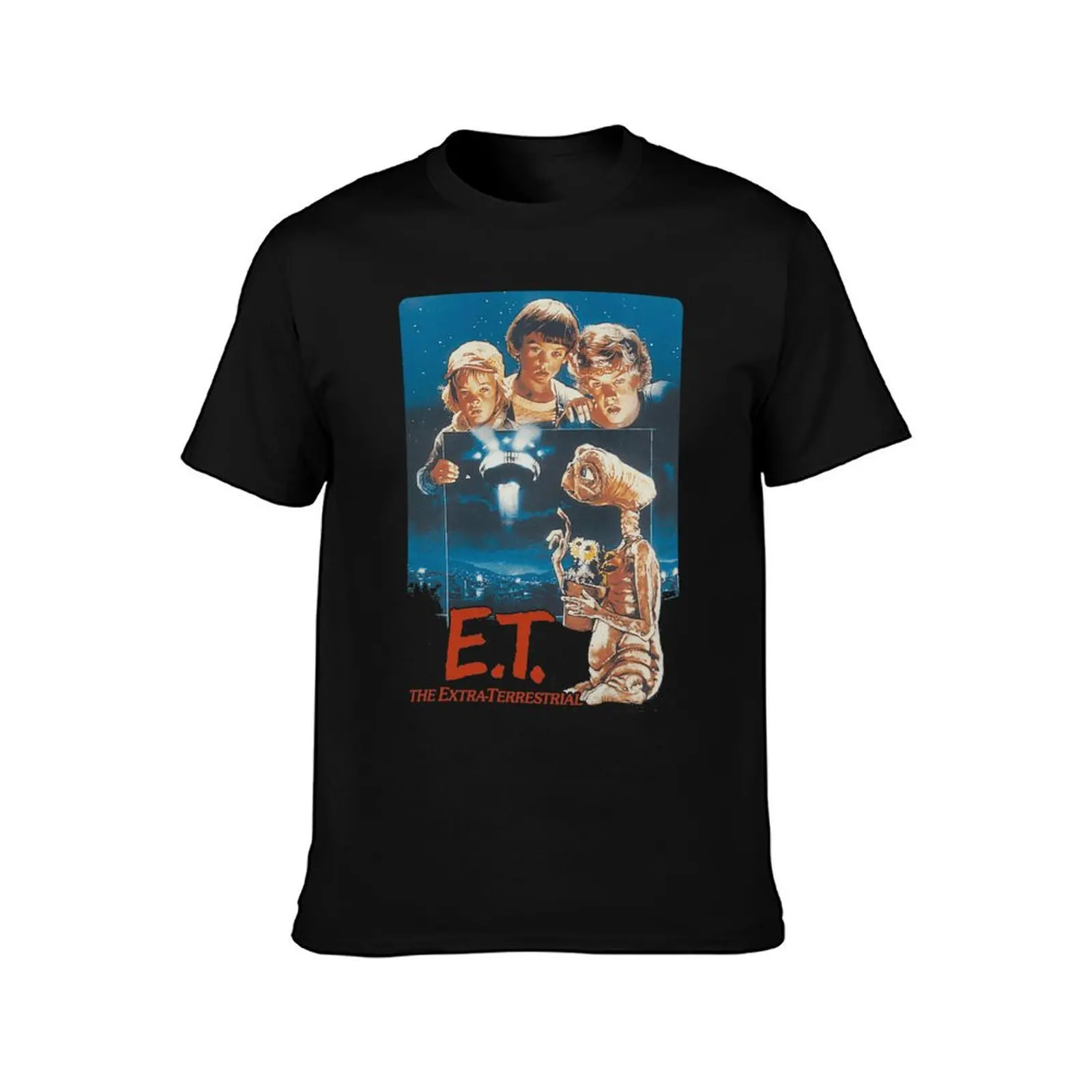Extra Terrestrial Extra Terrestrial film T-Shirt Summer Casual Cotton Tee Oversized Streetwear Tops Vintage Graphic Print