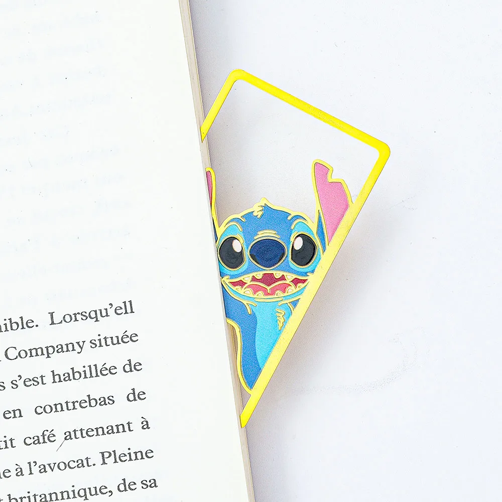 Ohana stitch zijclip bladwijzer, dochter verjaardag decoratie cadeau bladwijzer cadeau leesaccessoire