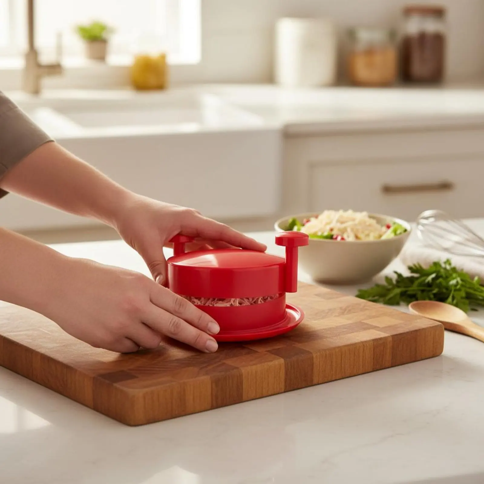 Chicken Breast Shredder High Protein Meal Prep Chicken Shredder Tool Meat Pulling Tool Food-Grade Material Low Calorie-Conscious