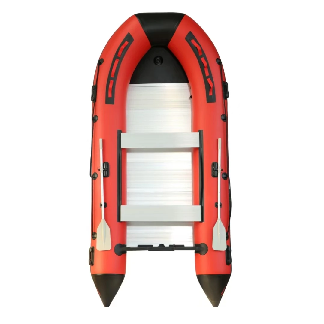

2025 Best-Selling 3.8m Kayak Aluminum Strip Floor With PVC Tarpaulin Hull Inflatable Boat