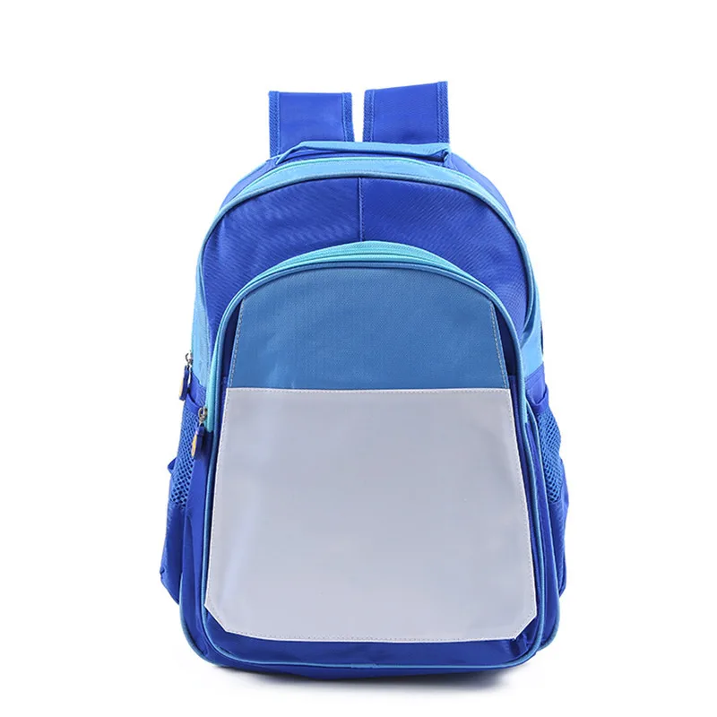 Sublimation Leere Schule Tasche Rucksack für Kinder Kinder Junge Mädchen Große Größe Personalisierte Druck Bookbag Für Student