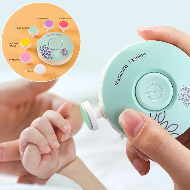 Electric Baby Nail Trimmer Kid Nail Polisher Tool