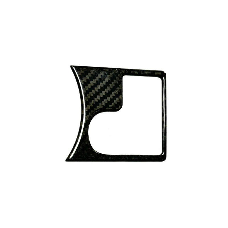 For Toyota Highlander 2024 Real Carbon Fiber Car HOLD Button Mode Panel Decoration Cover Car Interior Accessories