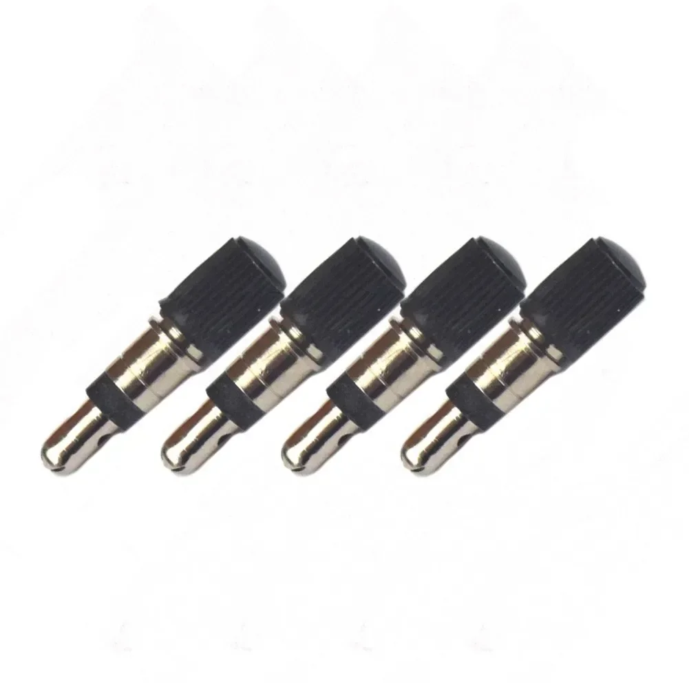 4/6PCs Flash Valve DV Bicycle Valve Core With Dust Cap Dunlop Bicycle Hand Pumps Cycling Accessories