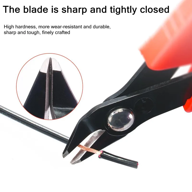 YCS S-PK High Hardnes Flat Nose Pliers for Mobile Phone Motherboard Frame Cutting Tool High Precision Electronic Scissors