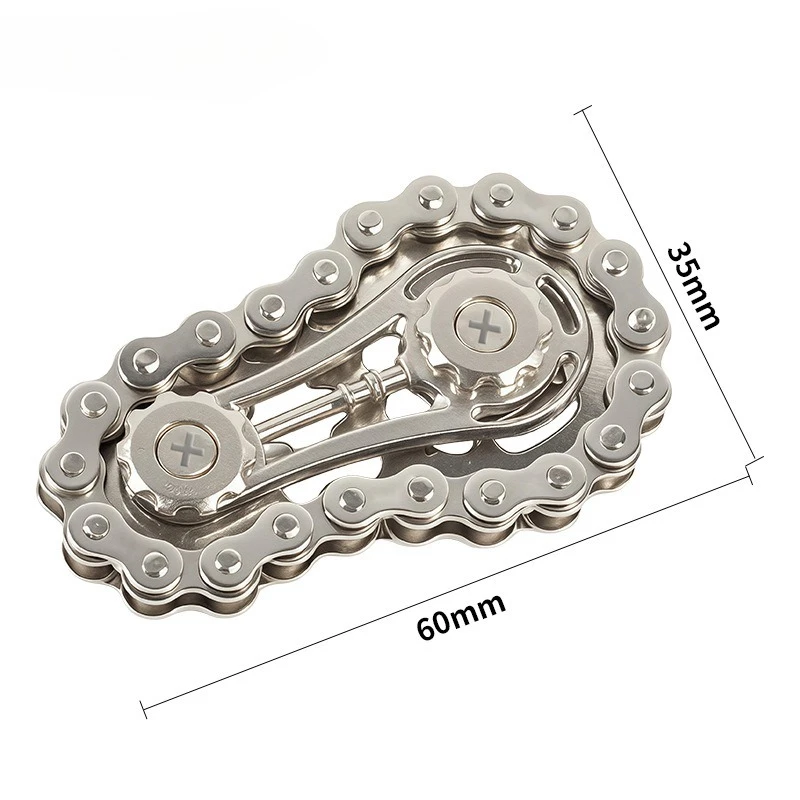 الإجهاد الإغاثة الدوران سلسلة سبيكة معدنية الضغط لعبة الإبداعية فنجر والعتاد فك الكبار هدية جيروسكوب تململ سبينر ل 14 + y #5