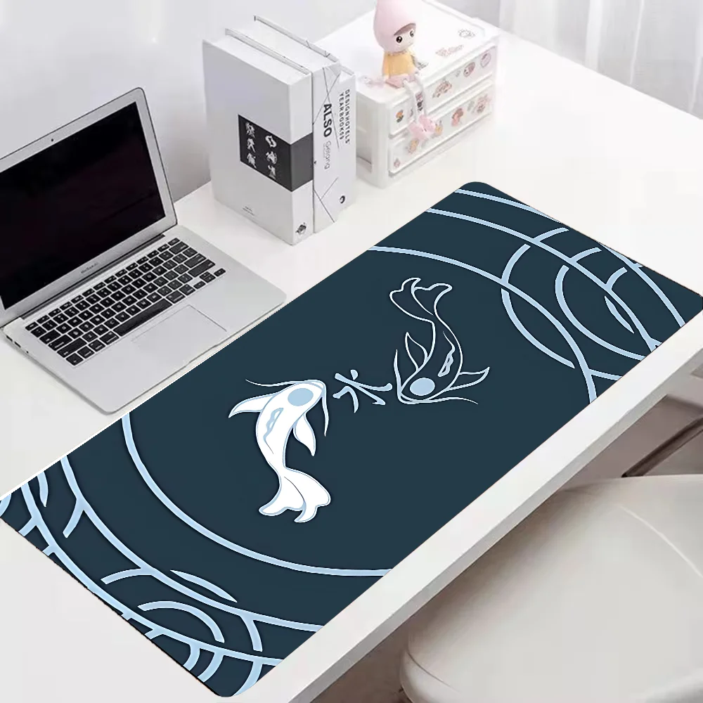 Gaming Koi Taichi Neutral Mousepad New Arrivals Large Gaming Mousepad L XL XXL Gamer Mouse Pad Size For Keyboards Mat