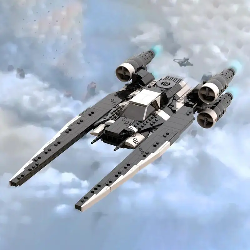 

Новинка, 920 шт., знаменитая звезда, боевой фильм Moc U Wing, модель Spacefighter, сделай сам, креативные идеи, детские игрушки, подарки на день рождения, головоломка на заказ