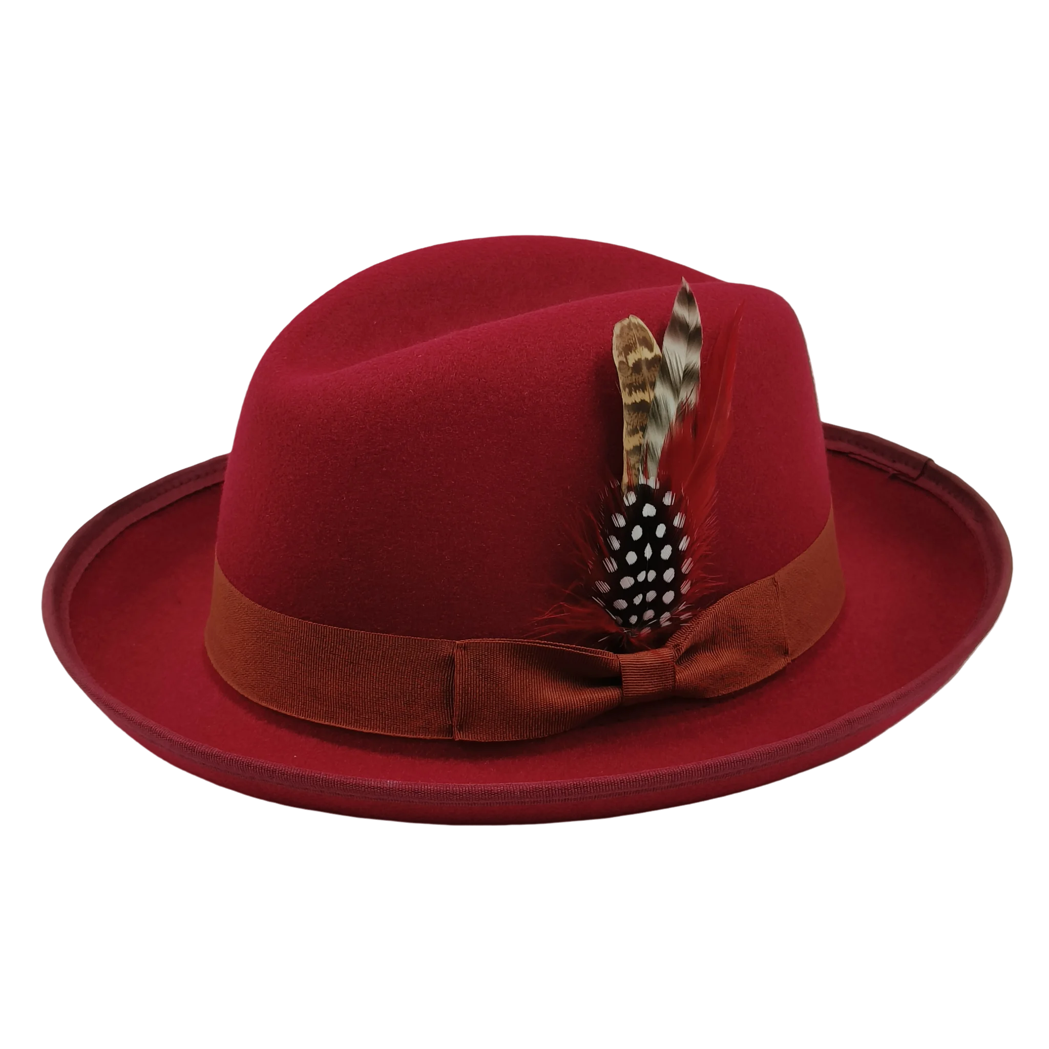 Trilby klasyczna kapelusz fedora prosta damska męska czapka z hamburgerami w stylu vintage czapka wieprzowa zimowe jesienne sombrero hombre