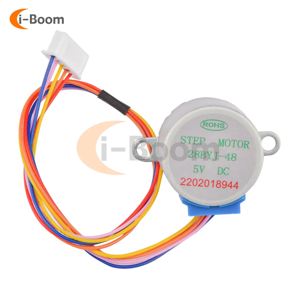 28BYJ-48 5V Gear Reducing Stepper Motor 5.625 x 1/64 Stepper Motor ULN2003 Chip Control  Expansion Board Motor 5-Wire 4-Phase