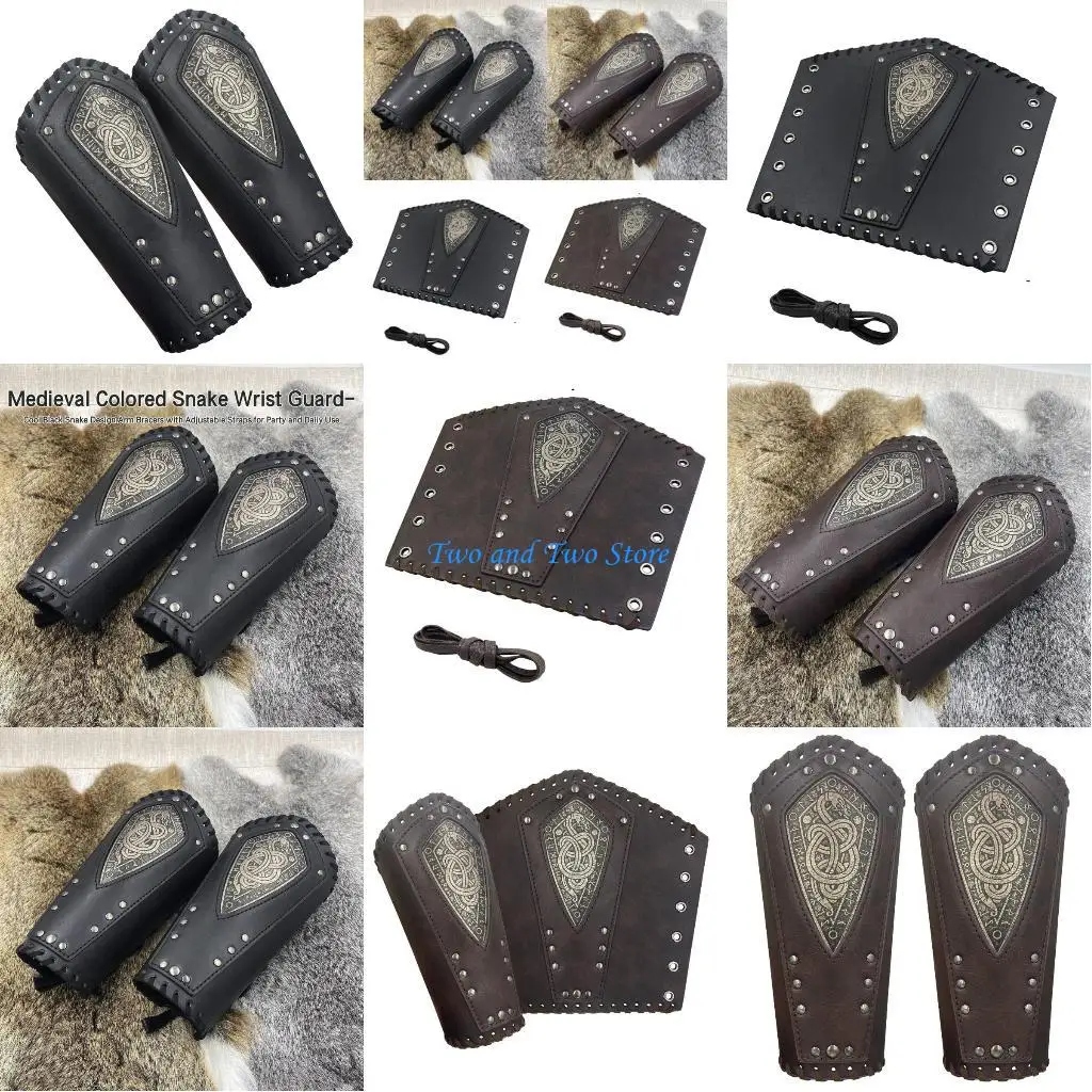 

HX6F Рыцарский браслет, рукавицы, защита для рук на Хэллоуин, инструмент для ролевых игр для мужчин