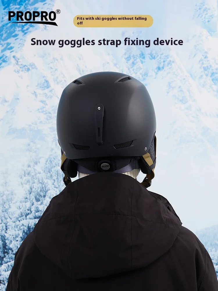 남성과 여성을위한 PROPRO 스키 헬멧 전문 스노우 스키 안전 모자 야외 스포츠 액세서리 청소년을위한 보호
