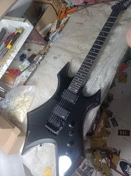 In stock B.O.C.RICH The Hellfire connection board  black electric guitar, need more pictures Contact seller,fast shipping,