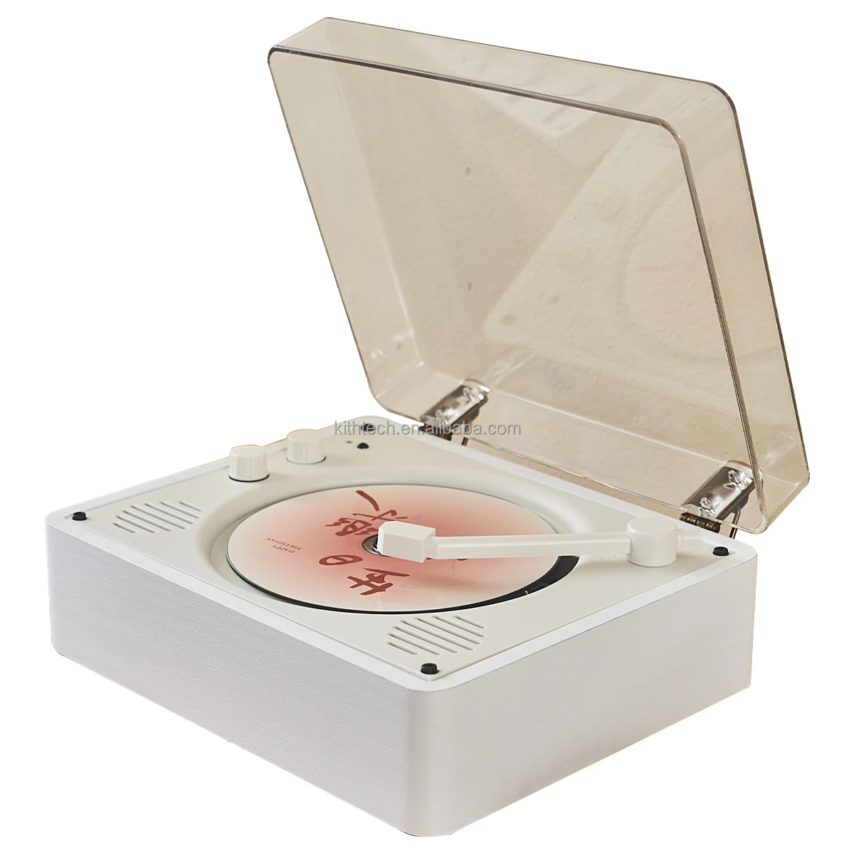 

Hooqu Best Sellers Classic Vintage Phonograph Vinyl Record Music Clear Sound Versatile Interfaces Wireless Record Player