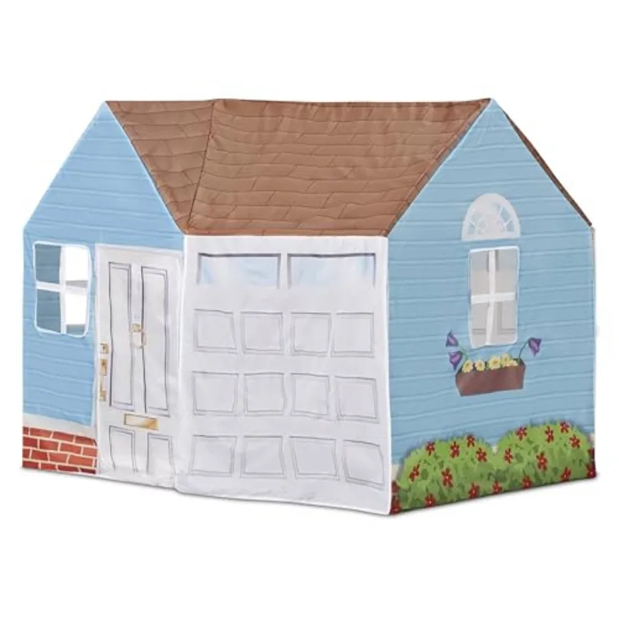 

Magical Playhouse Tent for,Indoor/Outdoor Toys, Tent, Large Space Pretend Play Toys, Easy Assembly, Front and Rear Openings, St