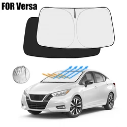 For Nissan Versa 2020-2021 2022 2023 2024 2025 Car Windshield Sunshade Cover Front Window Sun Shade Visor Auto UV Protection