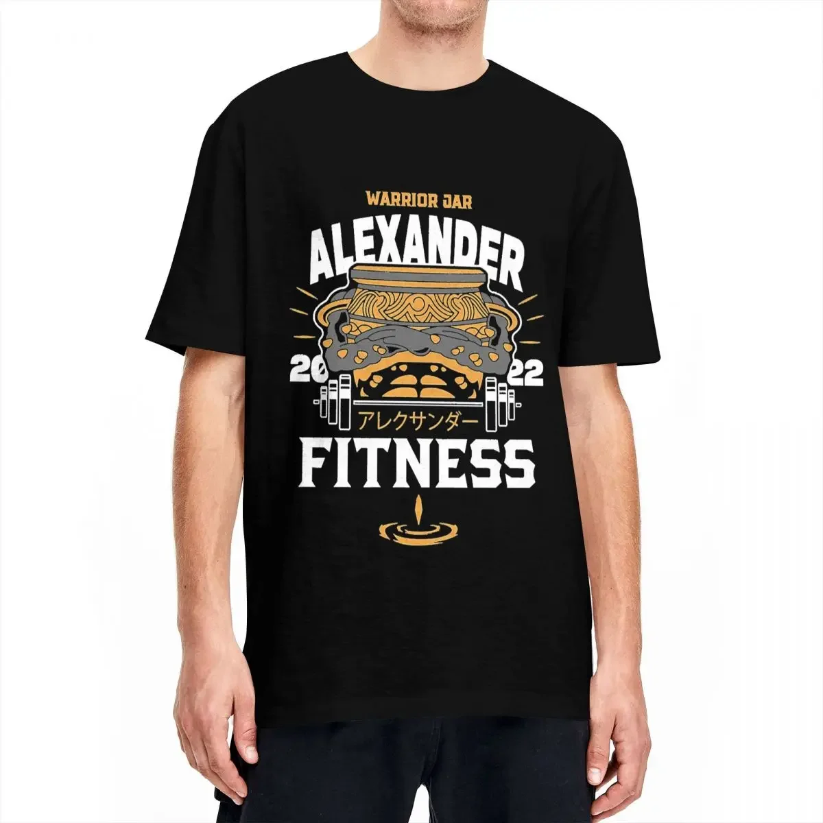 Ullzang Fitness Eldened Game Rings T-Shirt Men Cotton Short Sleeve Round Neck Summer Clothes