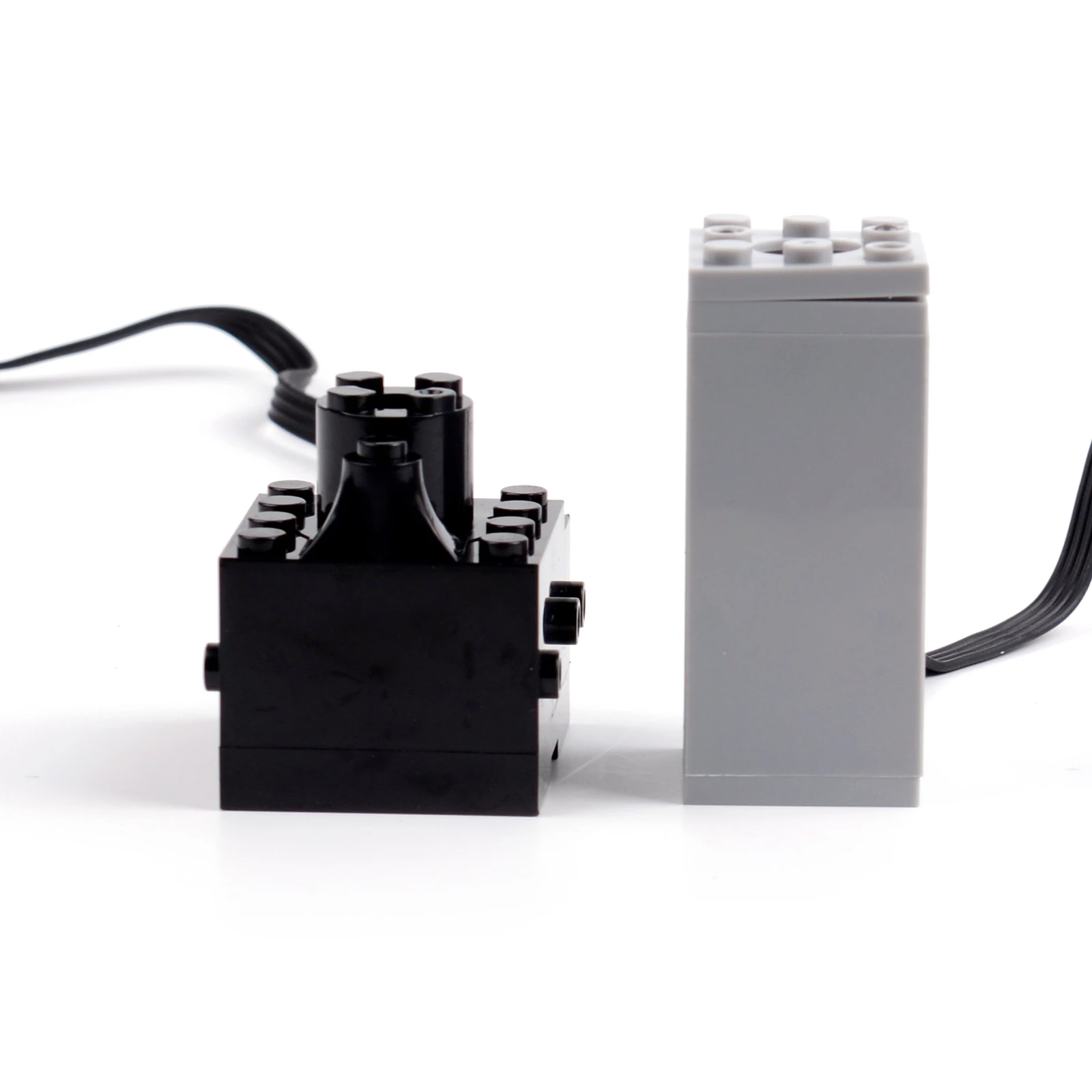 MOULD KING Electric Motor Sprayer Building Block Technical Exhaust Power Function Part Compatible with Legoeds Train Car DIY Toy - view 4