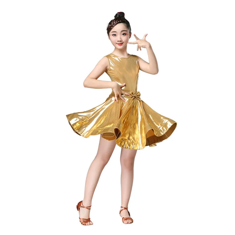 New Latin Dance Skirt Children's Practice Costumes, Competition Costumes, Dance Costumes, Performance Costumes