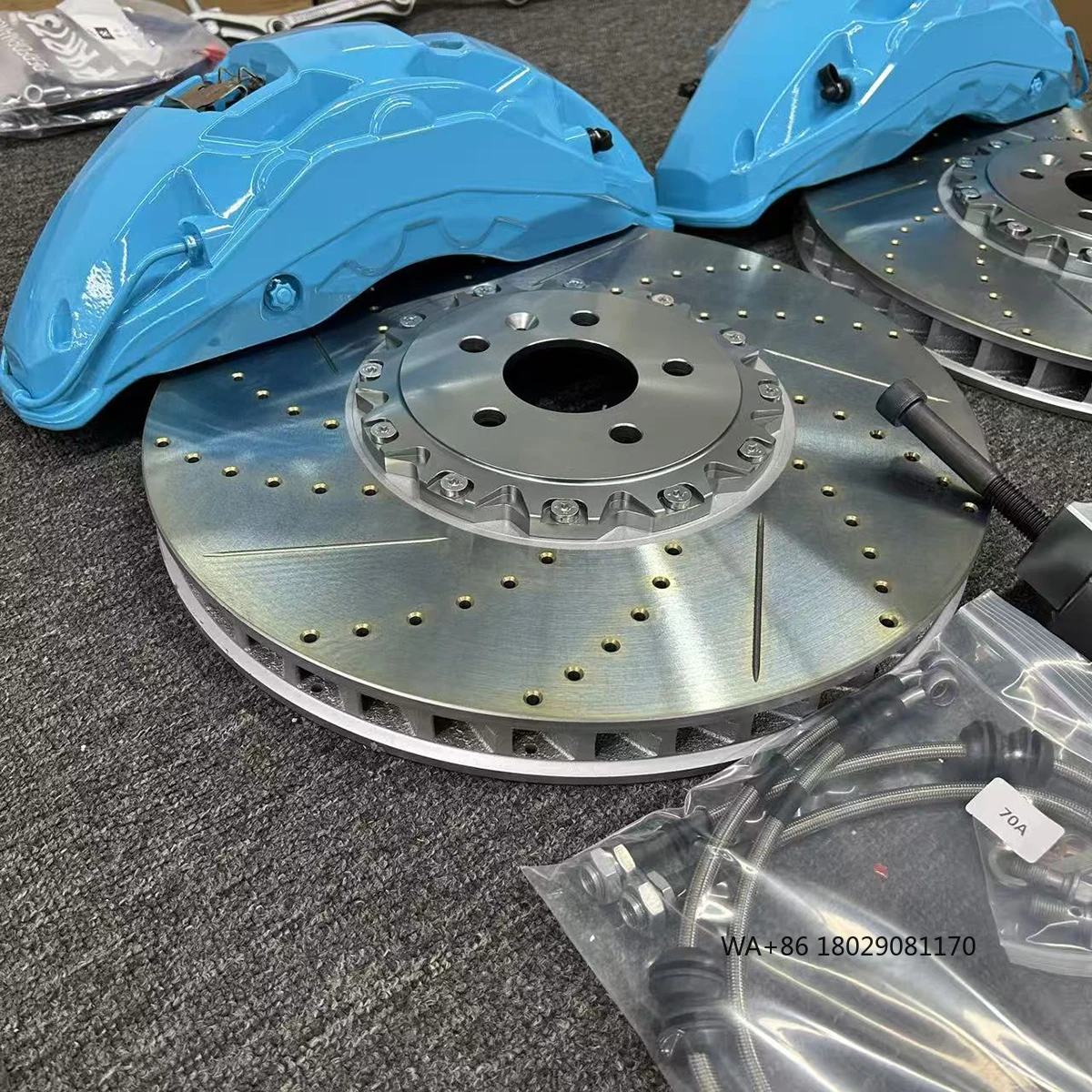 

Brake Kit Factory Wholesale Big Brake Kit Ceramic Rotor 420mm 10 Pot Racing Brake Calipers Kit for 911 718 997 996