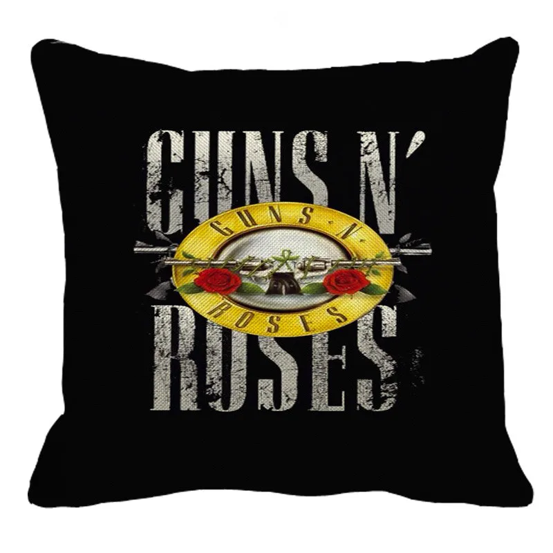 Home Decoration American Legend of Rock Band pillow cases cojines boho inuyasha   covers decorative