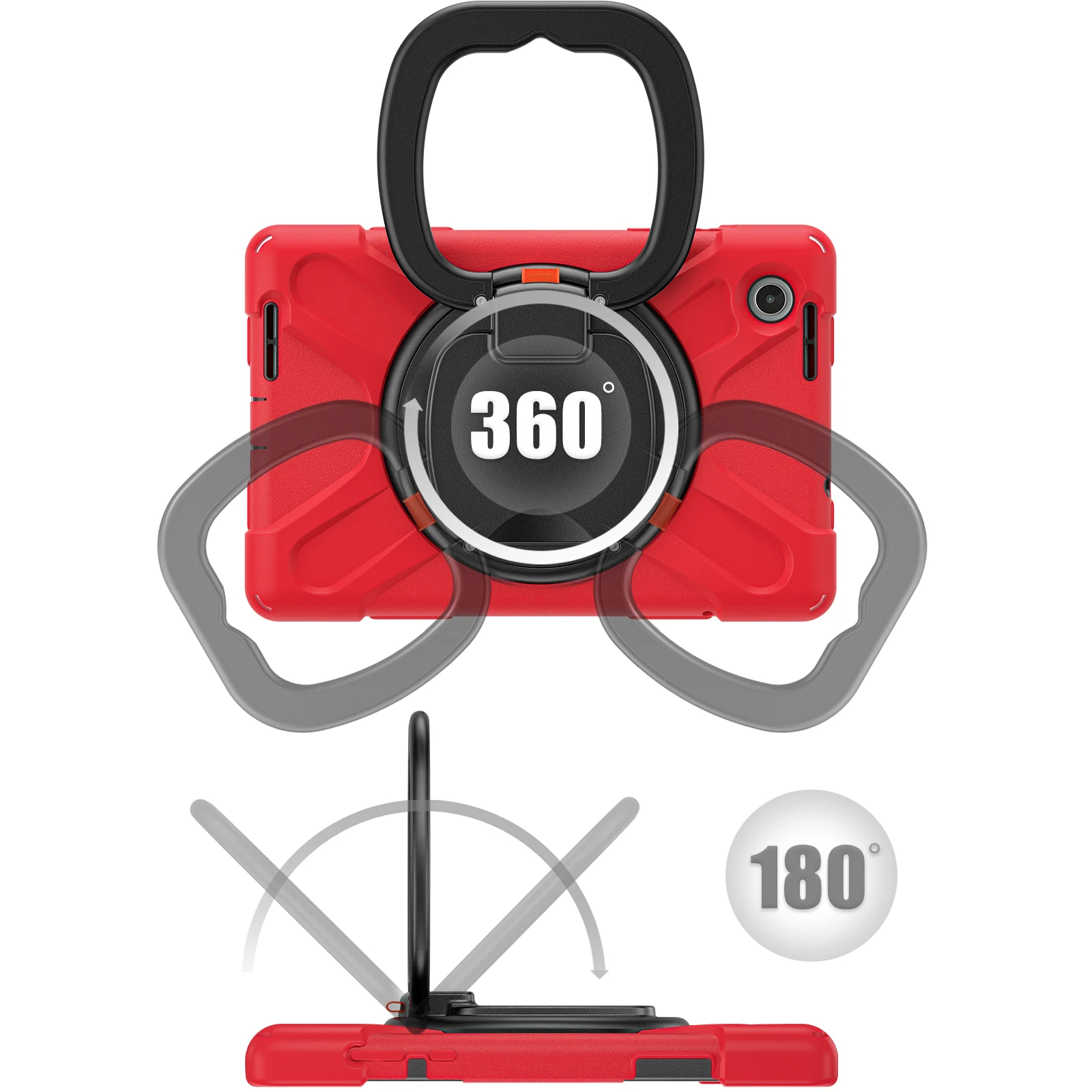 For Lenovo Tab P11 Pro Gen 2 Xiaoxin Pad Pro funda M8 4th Gen M9 Tablet Case Armor Shockproof Laptop Stand Protector 360 rotate