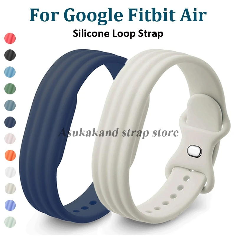 Silicone Loop Bands for Google Fitbit Air Strap Replace Bracelets Correa for Fitbit Air Smartwatch Sport Breathable Accessories