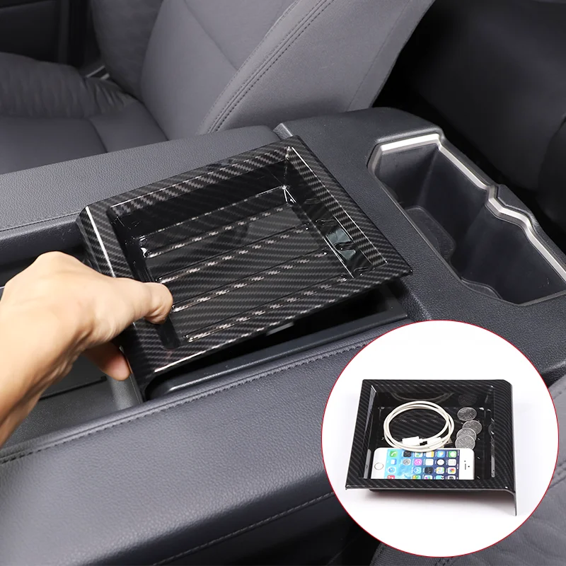 

For 22-23 Toyota Tundra armrest box cover storage slot frame decorative car interior decorative accessories high quality ABS