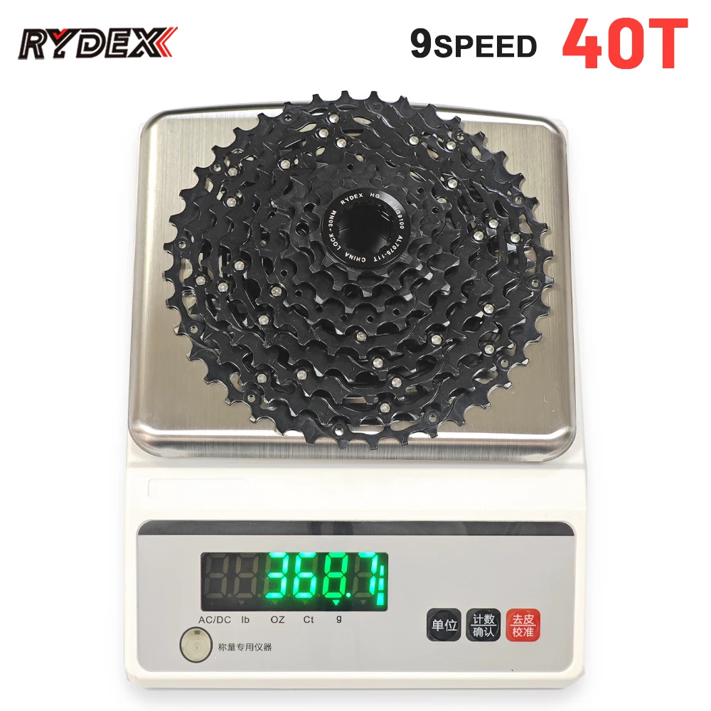 RYDEX 9 speed cassette 11 40 11 42 ultralight 9-speed mtb cassette
